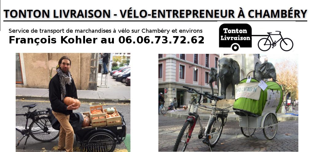Tonton Livraison - Vélo-entrepreneur à Chambéry